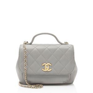 Chanel Caviar Leather Business Affinity Small Flap Bag